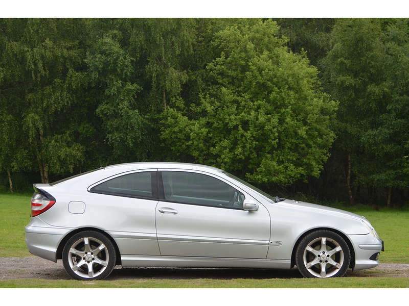 Mercedes-Benz C Class 1.8 C160 Kompressor Sport Edition Coupe 2dr Petrol Manual (183 g/km, 122 bhp) | CRUISE|A/C|MOT - U10967