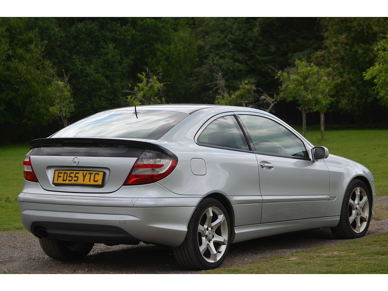 Mercedes-Benz C Class 1.8 C160 Kompressor Sport Edition Coupe 2dr Petrol Manual (183 g/km, 122 bhp) | CRUISE|A/C|MOT - U10967
