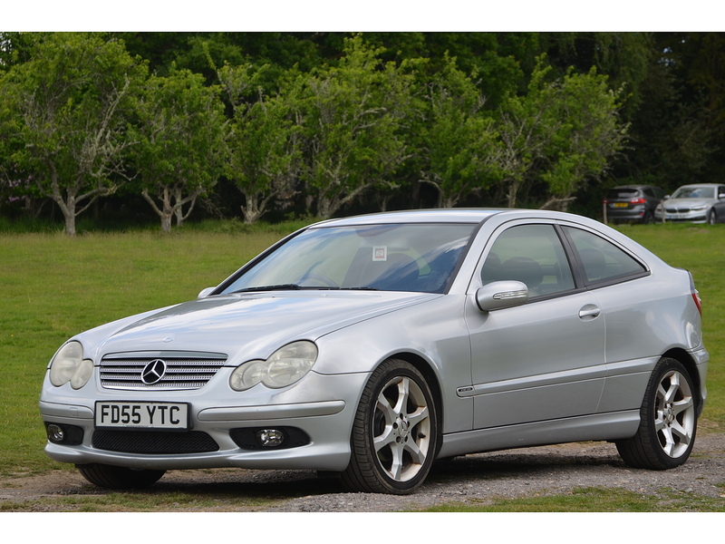 Mercedes-Benz C Class 1.8 C160 Kompressor Sport Edition Coupe 2dr Petrol Manual (183 g/km, 122 bhp) | CRUISE|A/C|MOT - U10967