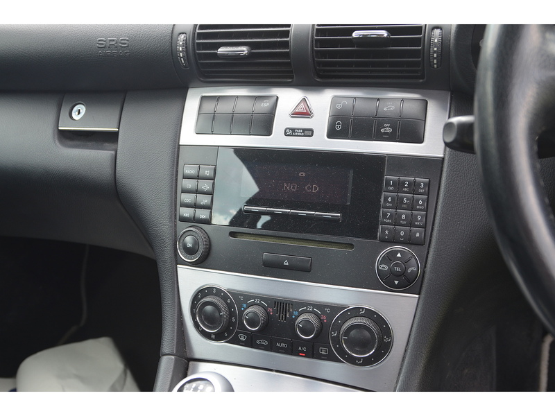 Mercedes-Benz C Class 1.8 C160 Kompressor Sport Edition Coupe 2dr Petrol Manual (183 g/km, 122 bhp) | CRUISE|A/C|MOT - U10967