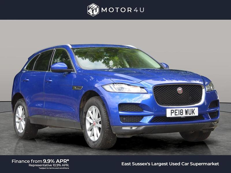 Jaguar F-PACE 2.0 D165 Prestige SUV 5dr Diesel Manual Euro 6 (s/s) (163 ps) | H/SEATS|R/CAM|CRUISE|NAV - U10971
