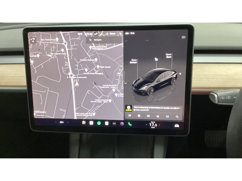 Tesla Model 3 Standard Range Plus Saloon 4dr Electric Auto RWD (241 bhp) | P/ROOF|1 OWNER|VAT QUALIFYING - U10980