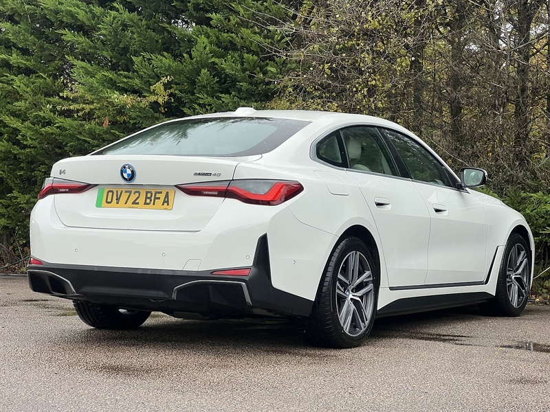BMW i4 40 83.9kWh Sport Gran Coupe 5dr Electric Auto eDrive (340 ps) | 1 FORMER KEEPER|VAT QUALIFYING - U10982