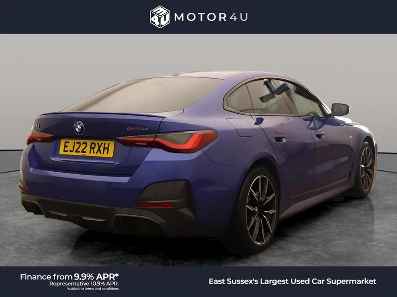 BMW i4 40 83.9kWh M Sport Gran Coupe 5dr Electric Auto eDrive (340 ps) | PRIVACY|R/CAM|1 OWNER|VAT Q - U11022