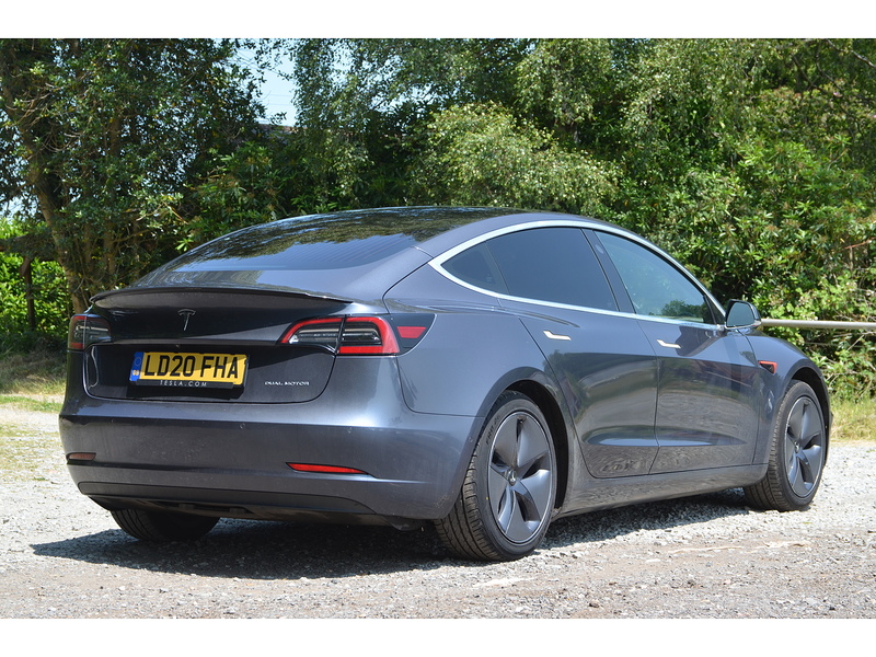Tesla Model 3 (Dual Motor) Long Range Saloon 4dr Electric Auto 4WDE (346 ps) | PAN ROOF|H/SEATS|P/CAM|BTOOTH| - U11043