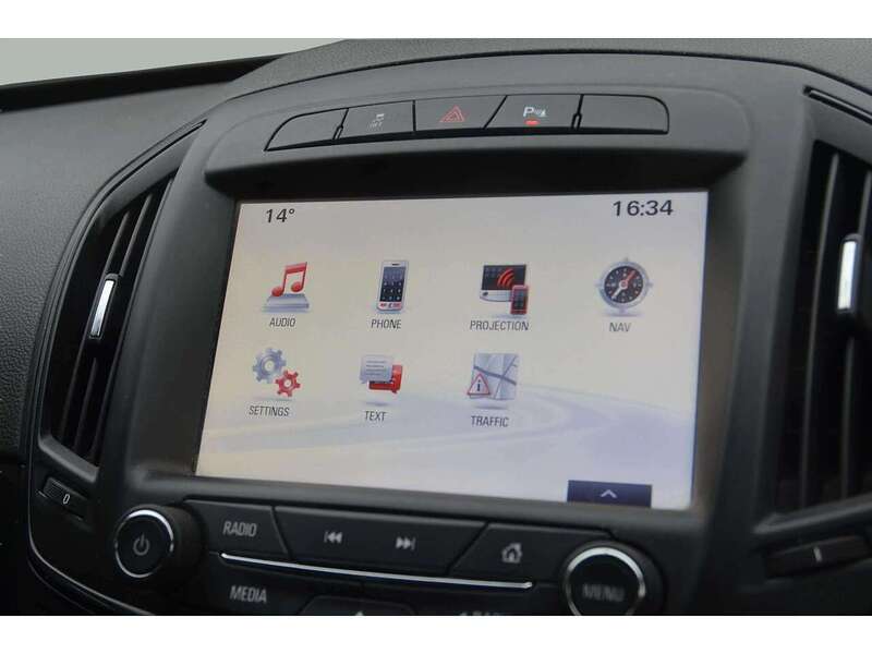 Vauxhall Insignia 1.4i Turbo SRi Nav Hatchback 5dr Petrol Manual Euro 6 (s/s) (140 ps) | BLUETOOTH|NAV|MOT 28.01.2026 - U11049