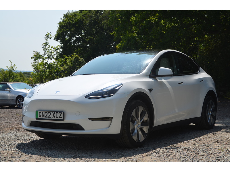 Tesla Model Y (Dual Motor) Long Range SUV 5dr Electric Auto 4WDE (384 bhp) | PAN ROOF|H/SEATS|WHITE LEATHER - U11070