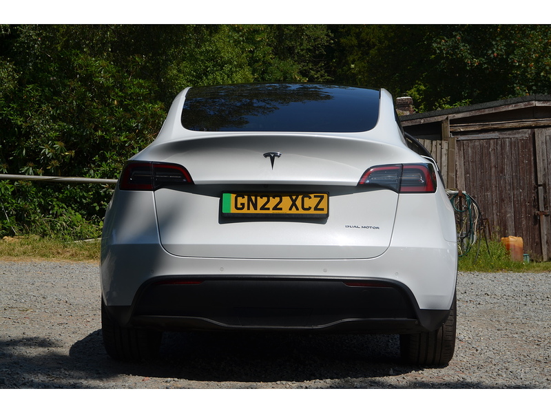 Tesla Model Y (Dual Motor) Long Range SUV 5dr Electric Auto 4WDE (384 bhp) | PAN ROOF|H/SEATS|WHITE LEATHER - U11070