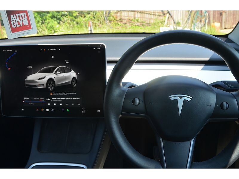 Tesla Model Y (Dual Motor) Long Range SUV 5dr Electric Auto 4WDE (384 bhp) | PAN ROOF|H/SEATS|WHITE LEATHER - U11070