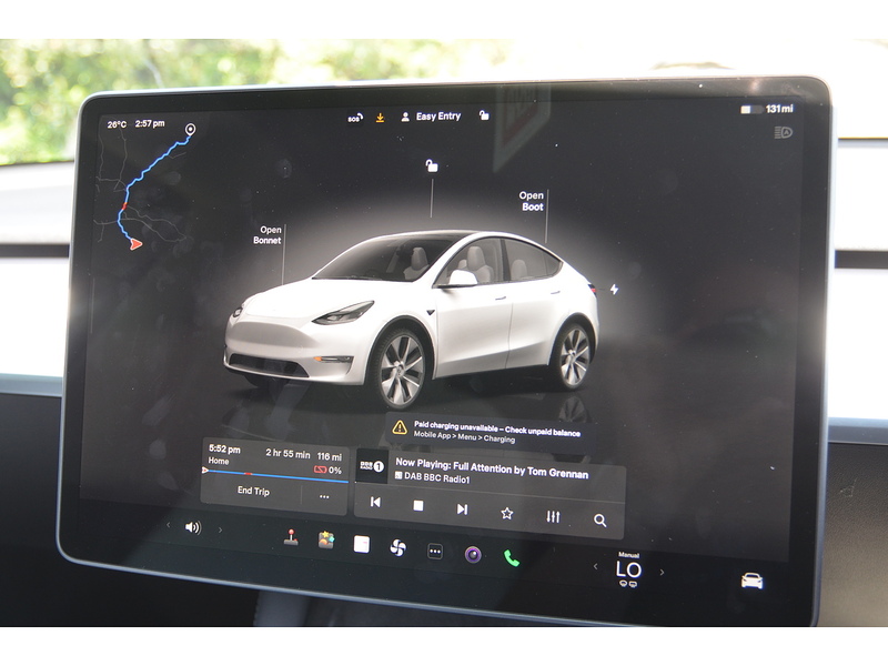 Tesla Model Y (Dual Motor) Long Range SUV 5dr Electric Auto 4WDE (384 bhp) | PAN ROOF|H/SEATS|WHITE LEATHER - U11070