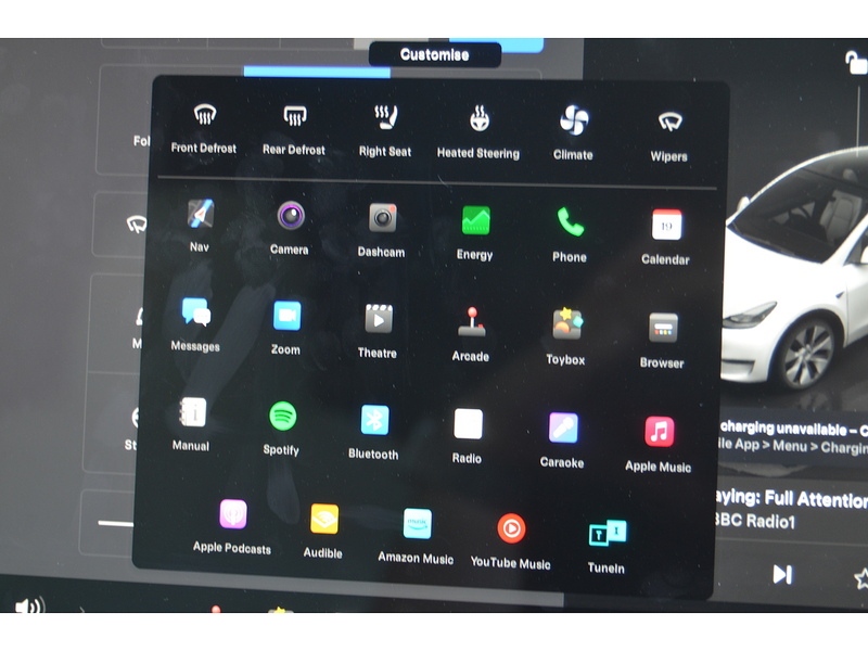 Tesla Model Y (Dual Motor) Long Range SUV 5dr Electric Auto 4WDE (384 bhp) | PAN ROOF|H/SEATS|WHITE LEATHER - U11070