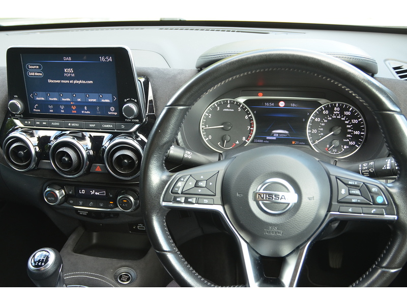 Nissan Juke 1.0 DIG-T Tekna+ SUV 5dr Petrol Manual Euro 6 (s/s) (114 ps) | H/SEATS|R/CAM|CRUISE|NAV - U11101