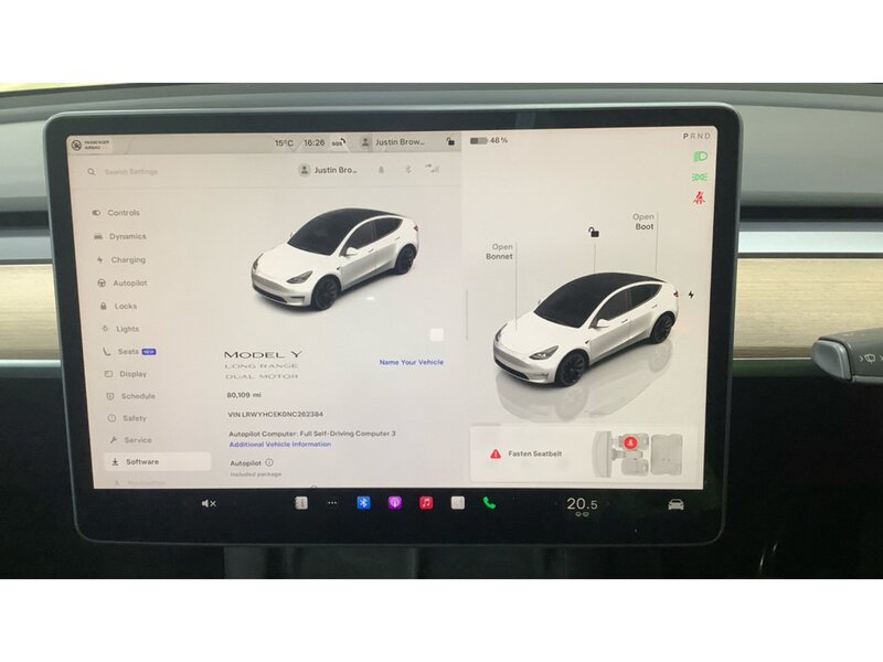 Tesla Model Y (Dual Motor) Long Range SUV 5dr Electric Auto 4WDE (384 bhp) | PAN ROOF|PRIVACY|P/CAM|1 OWNER - U11105