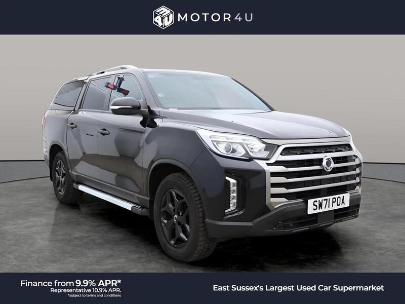 SsangYong Musso 2.2D Saracen Pickup Double Cab 4dr Diesel Auto 4WD Euro 6 (181 ps) | TOW BAR|HARD TOP|R/CAM|1 OWNER - U11106