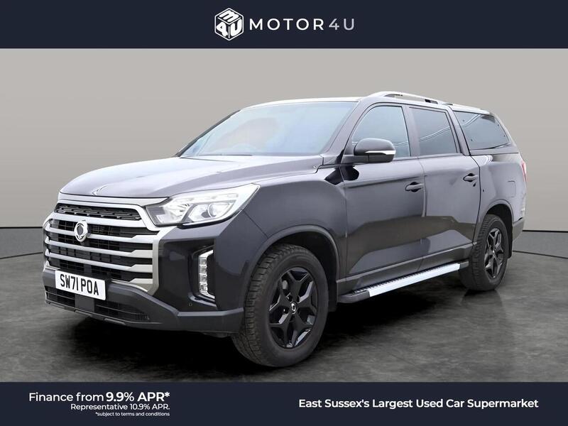 SsangYong Musso 2.2D Saracen Pickup Double Cab 4dr Diesel Auto 4WD Euro 6 (181 ps) | TOW BAR|HARD TOP|R/CAM|1 OWNER - U11106