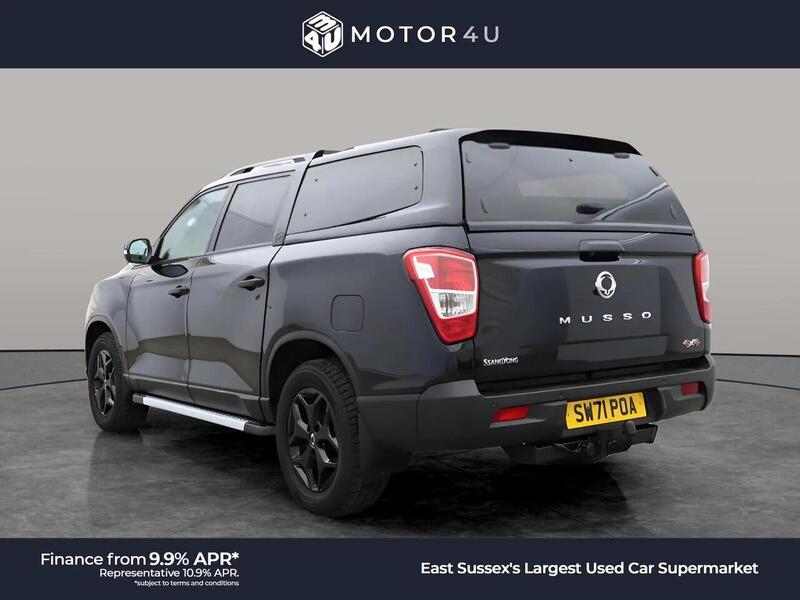 SsangYong Musso 2.2D Saracen Pickup Double Cab 4dr Diesel Auto 4WD Euro 6 (181 ps) | TOW BAR|HARD TOP|R/CAM|1 OWNER - U11106
