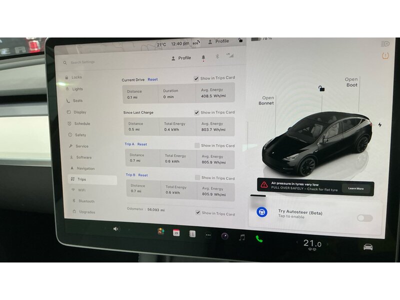 Tesla Model Y (Dual Motor) Long Range SUV 5dr Electric Auto 4WDE (384 bhp) | WHITE LEATHER|PAN ROOF|PRIVACY - U11114