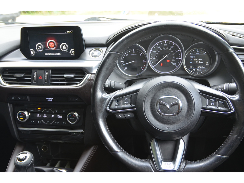 Mazda Mazda6 2.2 SKYACTIV-D Sport Nav Saloon 4dr Diesel Manual Euro 6 (s/s) (150 ps) | COLD - U11128