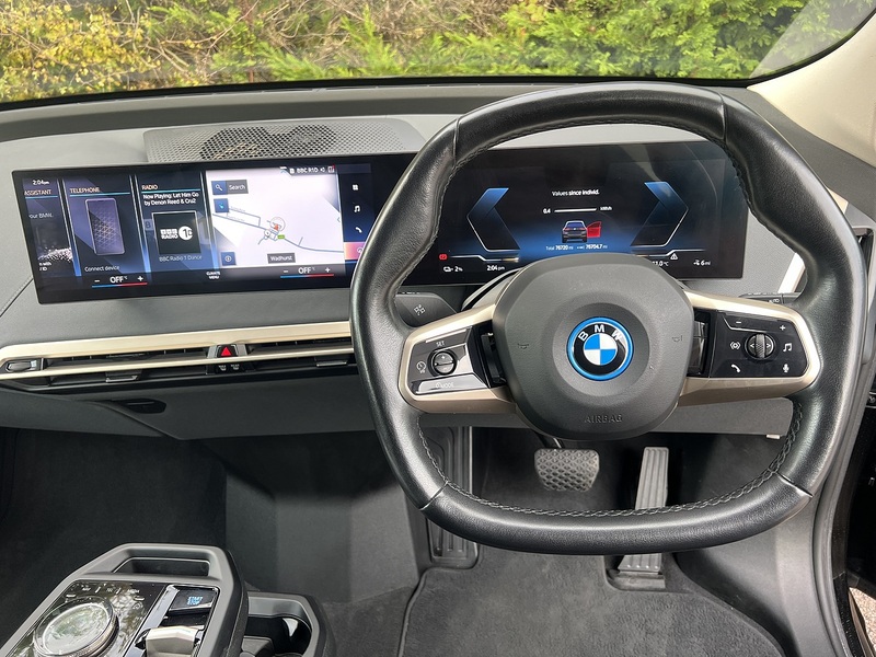 BMW iX 40 76.6kWh M Sport SUV 5dr Electric Auto xDrive (326 ps) | PRIVACY|R/CAM|1 OWNER|VAT Q - U11134