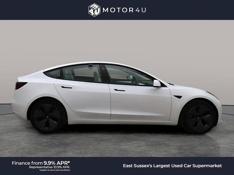 Tesla Model 3 (Dual Motor) Long Range Saloon 4dr Electric Auto 4WDE (346 ps) | PAN ROOF|R/CAM|WHITE LEATHER - U11135