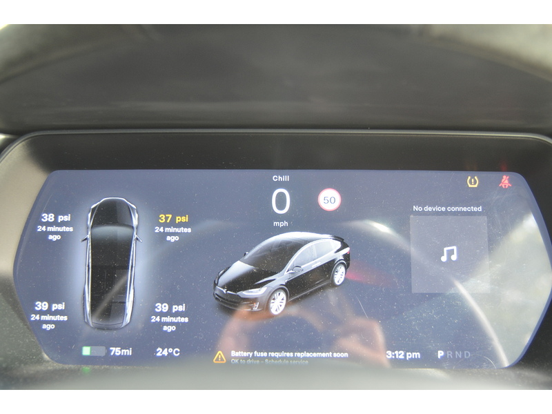 Tesla Model X 90D (Dual Motor) SUV 5dr Electric Auto 4WDE (417 bhp) | 6 SEATS|P/CAM|H/SEATS|APPLE - U11156