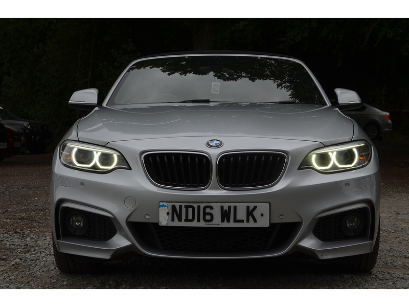 BMW 2 Series 2.0 218d M Sport Convertible 2dr Diesel Auto Euro 6 (s/s) (150 ps) | H/SEATS|R/CAM|BTOOTH|CRUISE - U11161