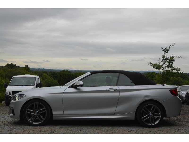 BMW 2 Series 2.0 218d M Sport Convertible 2dr Diesel Auto Euro 6 (s/s) (150 ps) | H/SEATS|R/CAM|BTOOTH|CRUISE - U11161