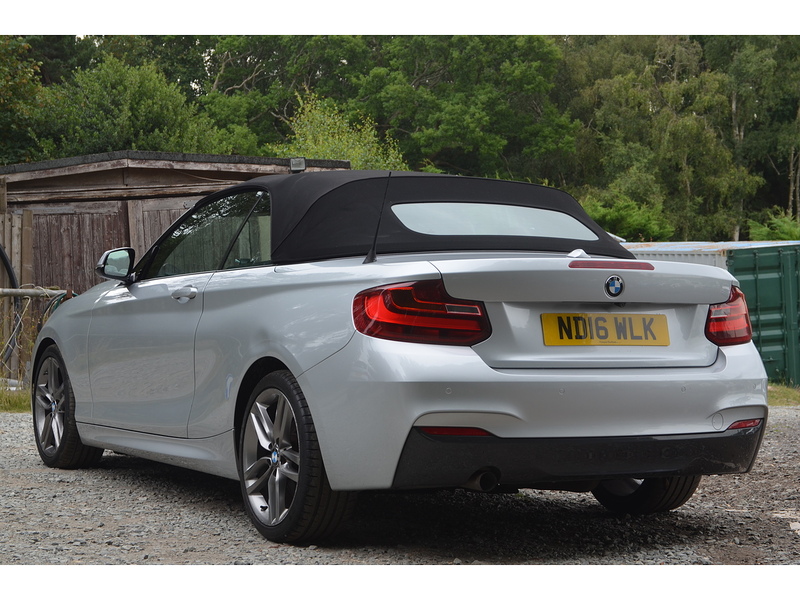 BMW 2 Series 2.0 218d M Sport Convertible 2dr Diesel Auto Euro 6 (s/s) (150 ps) | H/SEATS|R/CAM|BTOOTH|CRUISE - U11161