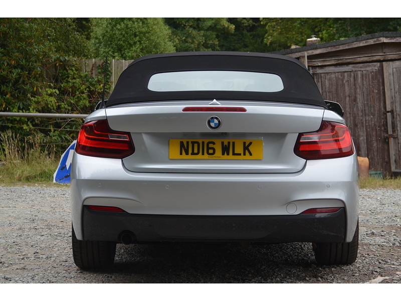 BMW 2 Series 2.0 218d M Sport Convertible 2dr Diesel Auto Euro 6 (s/s) (150 ps) | H/SEATS|R/CAM|BTOOTH|CRUISE - U11161