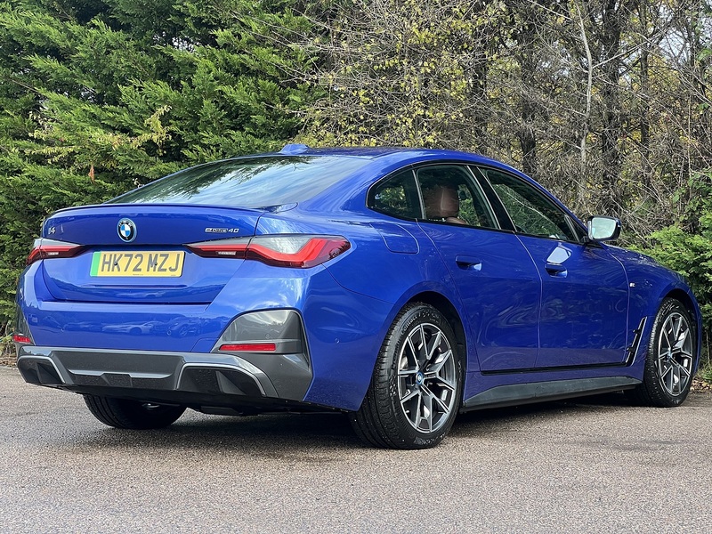 BMW i4 40 83.9kWh M Sport Gran Coupe 5dr Electric Auto eDrive (340 ps) | H/SEATS|R/CAM|NAV|CRUISE - U11164