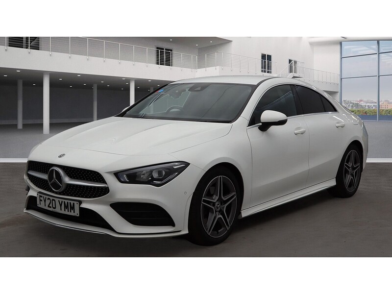 Mercedes-Benz CLA 1.3 CLA180 AMG Line Coupe 4dr Petrol 7G-DCT Euro 6 (s/s) (136 ps) | RED LEATHER|NAV|VAT Q|1 OWNER - U11166