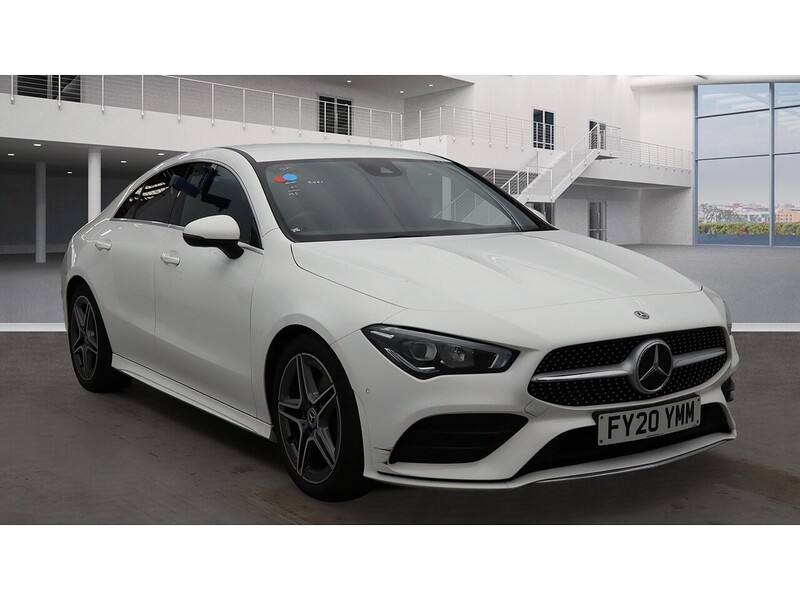 Mercedes-Benz CLA 1.3 CLA180 AMG Line Coupe 4dr Petrol 7G-DCT Euro 6 (s/s) (136 ps) | RED LEATHER|NAV|VAT Q|1 OWNER - U11166