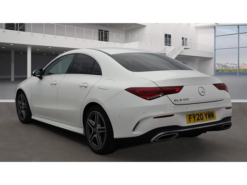 Mercedes-Benz CLA 1.3 CLA180 AMG Line Coupe 4dr Petrol 7G-DCT Euro 6 (s/s) (136 ps) | RED LEATHER|NAV|VAT Q|1 OWNER - U11166