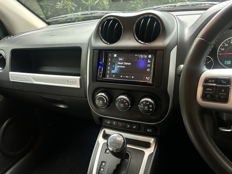 Jeep Compass 2.4 Limited SUV 5dr Petrol Auto 4WD Euro 5 (168 bhp) | H/SEATS|R/CAM|SPOTIFY|CRUISE - U11176