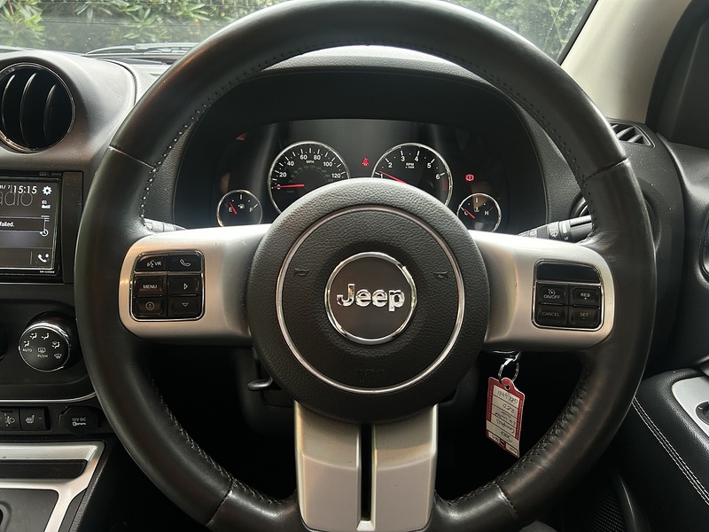 Jeep Compass 2.4 Limited SUV 5dr Petrol Auto 4WD Euro 5 (168 bhp) | H/SEATS|R/CAM|SPOTIFY|CRUISE - U11176