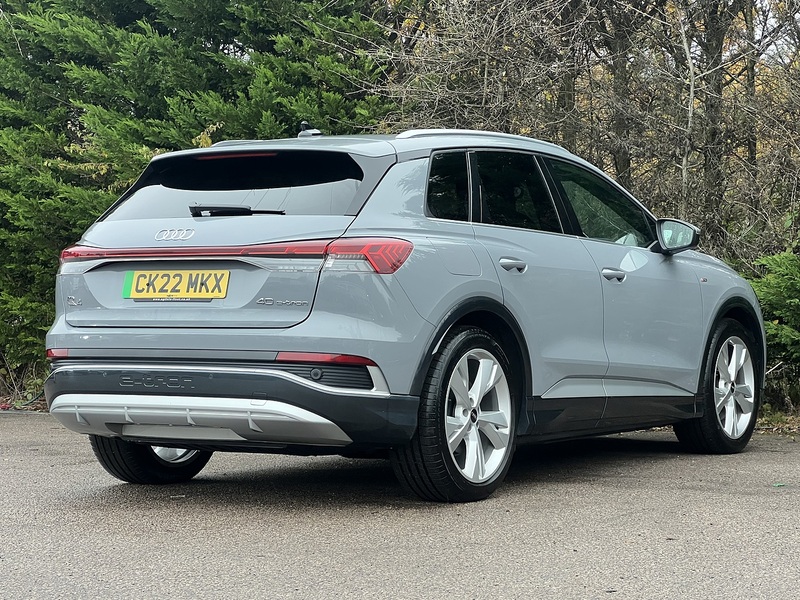 Audi Q4 e-tron 40 S line SUV 5dr Electric Auto 82kWh (204 ps) | P/SENSORS|H/SEATS|1 OWNER|VATQ - U11217