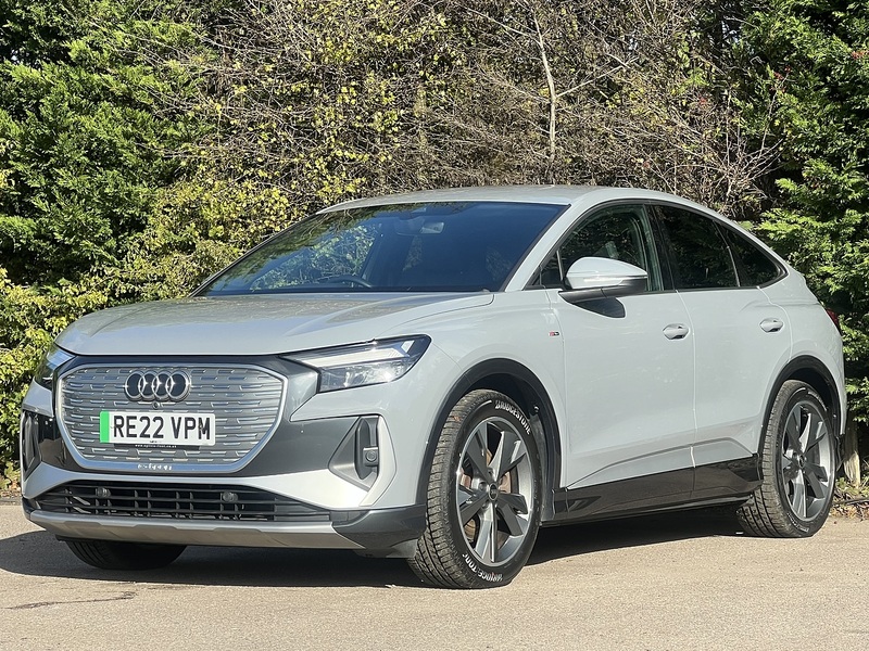 Audi Q4 e-tron 40 S line Sportback 5dr Electric Auto 82kWh (204 ps) | PRIVACY|P/SENSORS|1 OWNER|VATQ - U11218