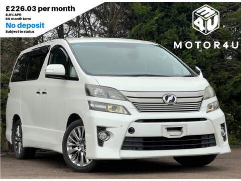 Toyota Vellfire ZS Kirameki 2.0 Automatic Petrol