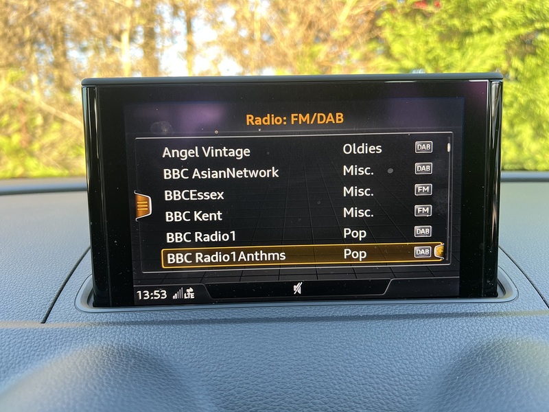 Audi A3 TFSI CoD Black Edition - U11730