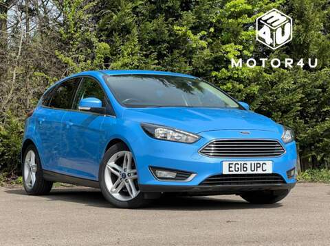 Ford Focus 1.0T EcoBoost Zetec Hatchback 5dr Petrol Manual Euro 6 (s/s) (100 ps)
