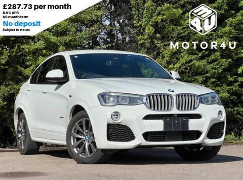 BMW X4 Xdrive20d Xline SUV 2.0 Automatic Diesel