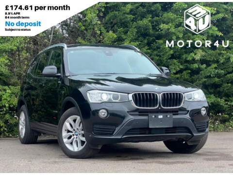 BMW X3 Xdrive20d Xline SUV 2.0 Automatic Diesel