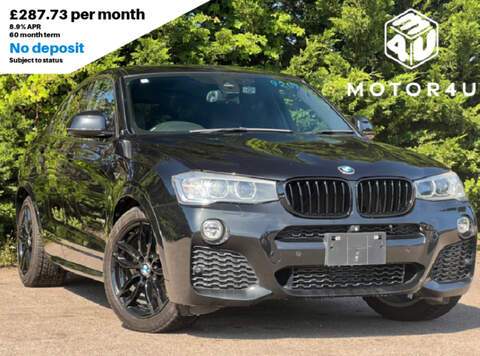 BMW X4 Xdrive20d Xline 2.0 5dr SUV Automatic Diesel