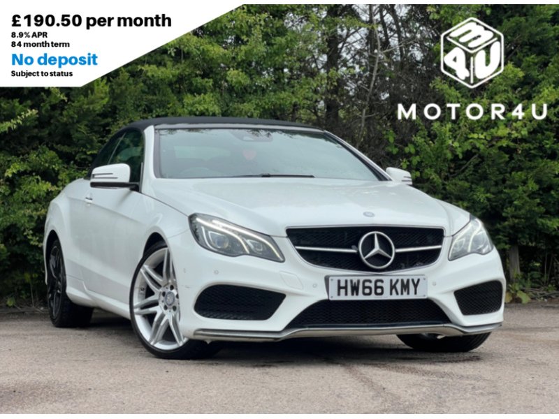 Mercedes-Benz E Class E350d V6 AMG Line Edition - U12382