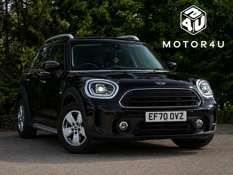 Midnight Black 2021 MINI Mini Countryman Hatchback Front-wheel drive Manual