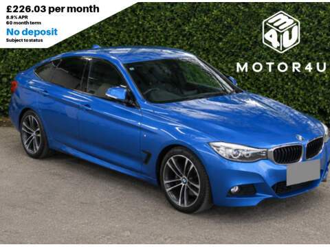 BMW 3 Series 320I M Sport Gran Turismo Hatchback 2.0 Automatic Petrol