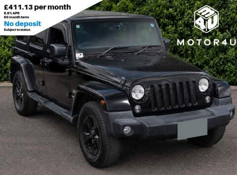 Jeep Wrangler Sahara Unlimited Convertible 3.6 Automatic Petrol