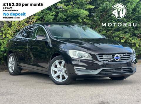 Volvo S60 T4 R-Design Lux Nav 1.6 5dr Saloon Automatic Petrol