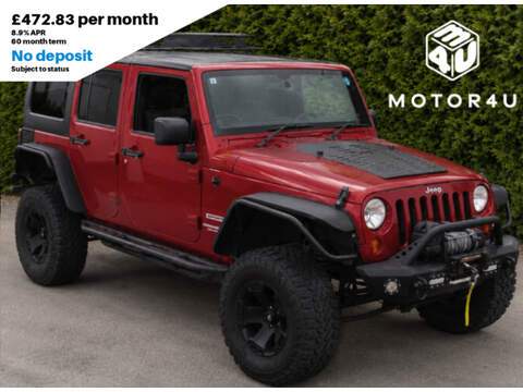 Jeep Wrangler Sahara Unlimited Convertible 3.6 Automatic Petrol