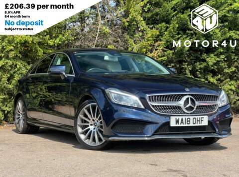 Mercedes-Benz CLS 2.0 A200d AMG Line (Premium 2) Saloon 4dr Diesel 8G-DCT Euro 6 (s/s) (150 ps)